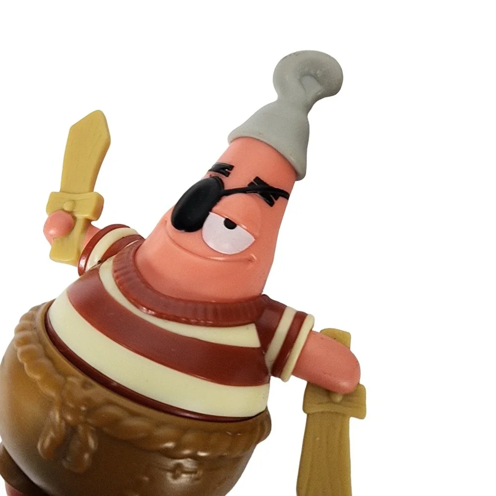 Nickelodeon SpongeBob‎ SquarePants Pirate Figure Set Patrick Star 3pc Toy Lot